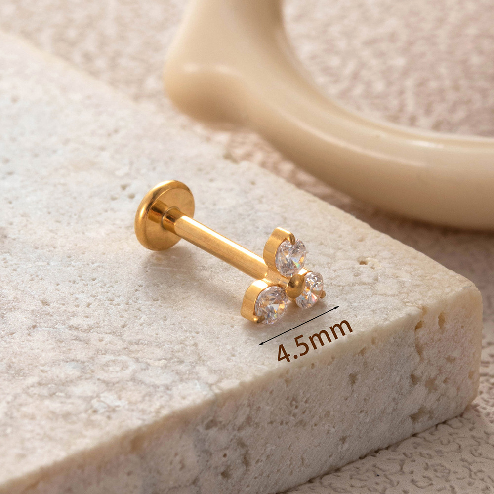 579-1#Gold white (4.5mm)