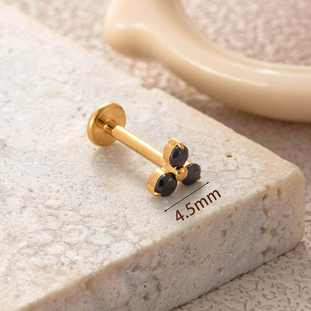579-3 # Gold and black (4.5mm)
