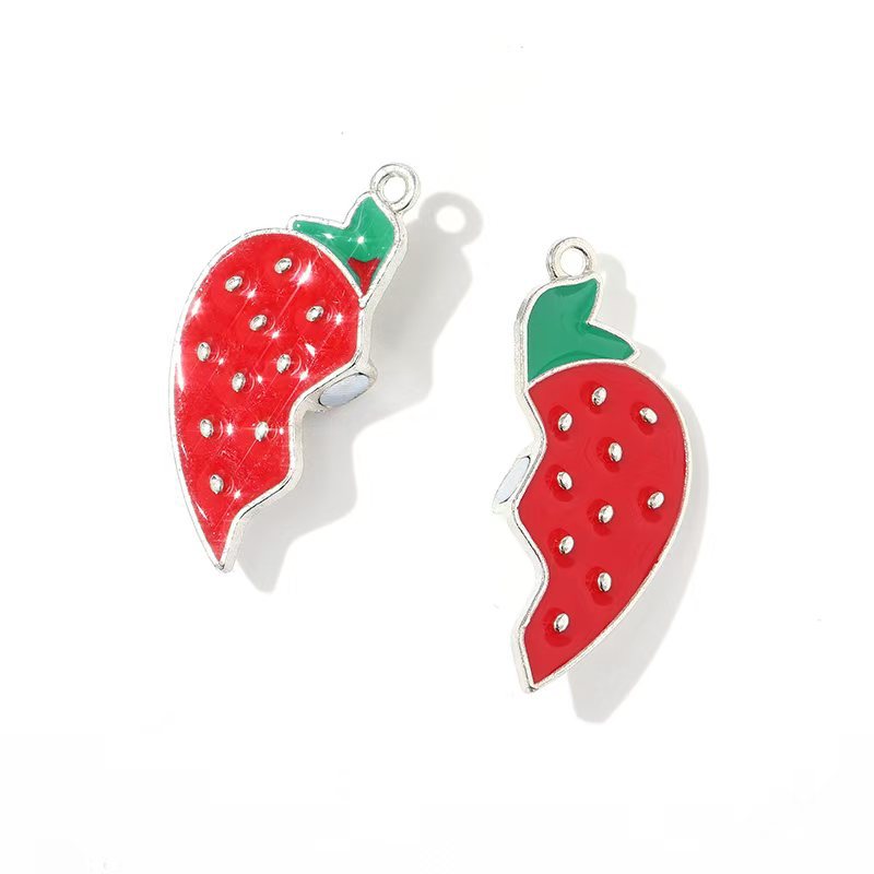 Strawberry magnetic white k bottom