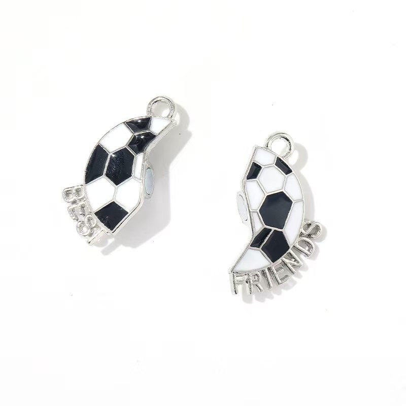 Football magnetic white k bottom