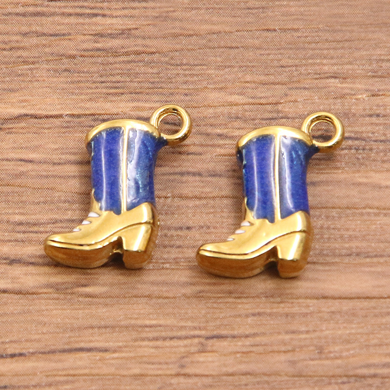 Blue boots are 13X15mm