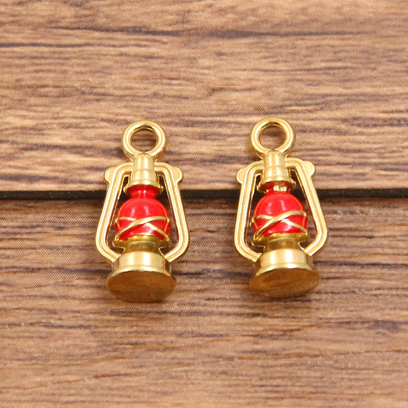 Red oil lamp, 8X16mm