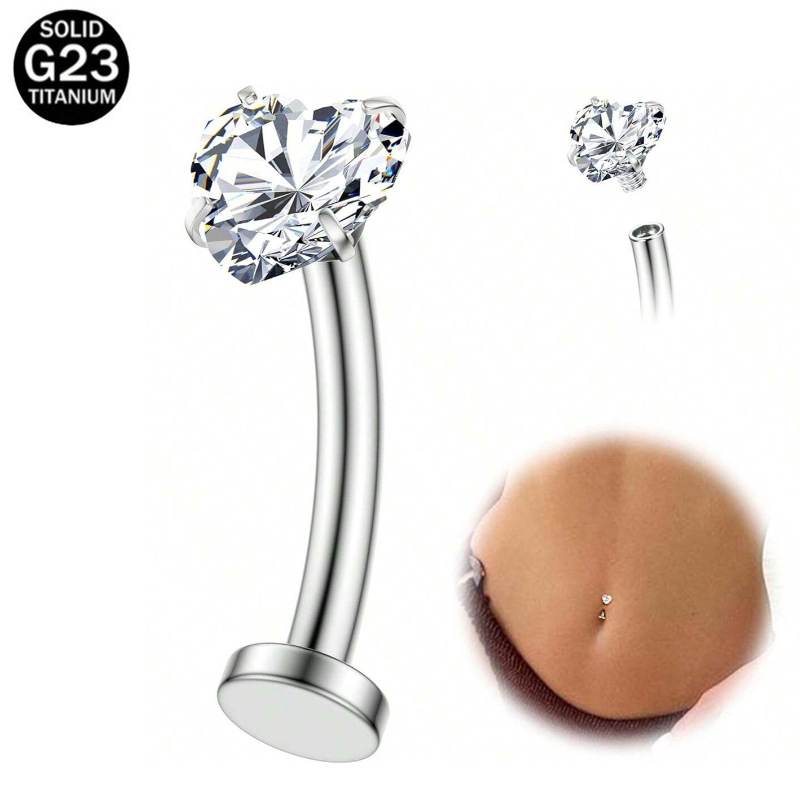 White peach heart zircon (m1.2)