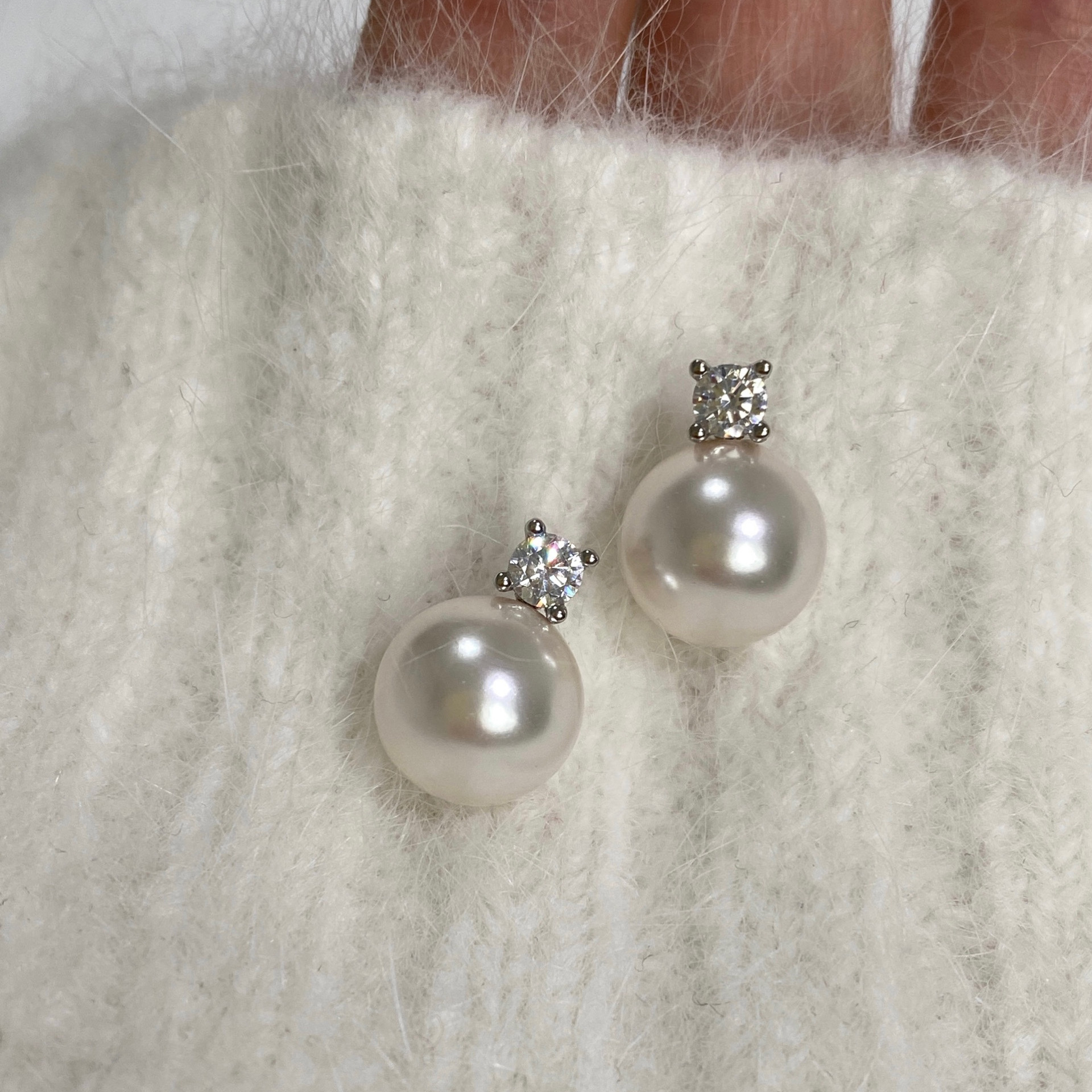 12mm white pearl 0987