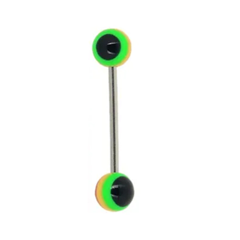 Rainbow color nipple nails (1.6*16*6mm)
