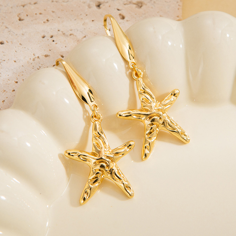 Starfish earrings