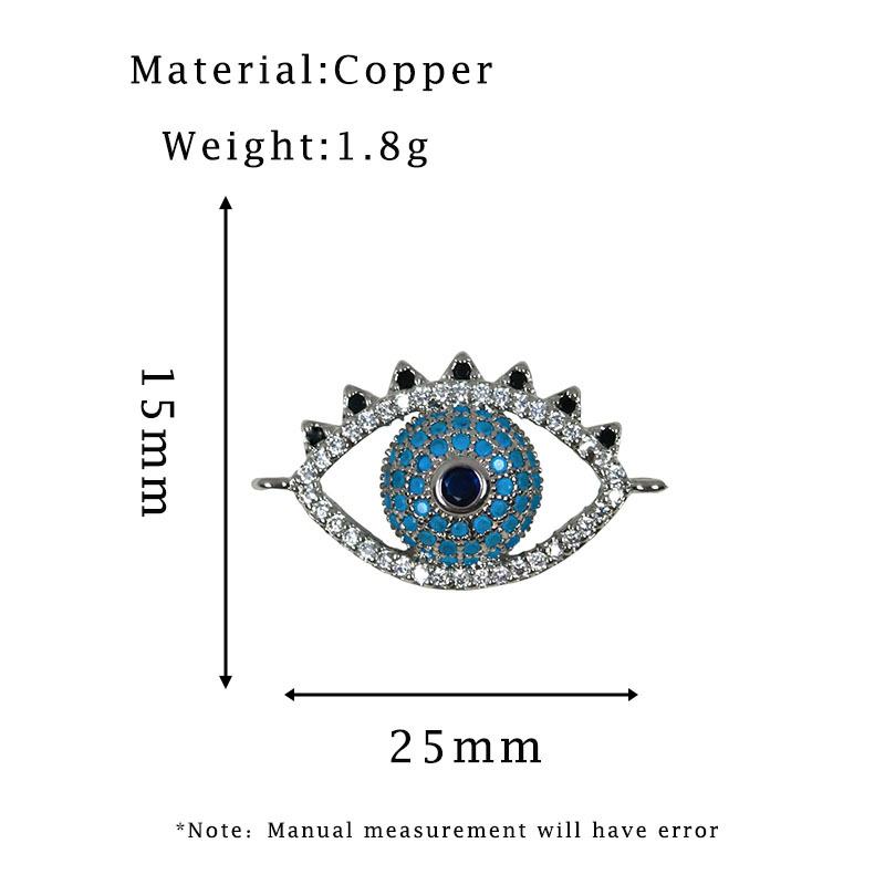 Silver devil eye