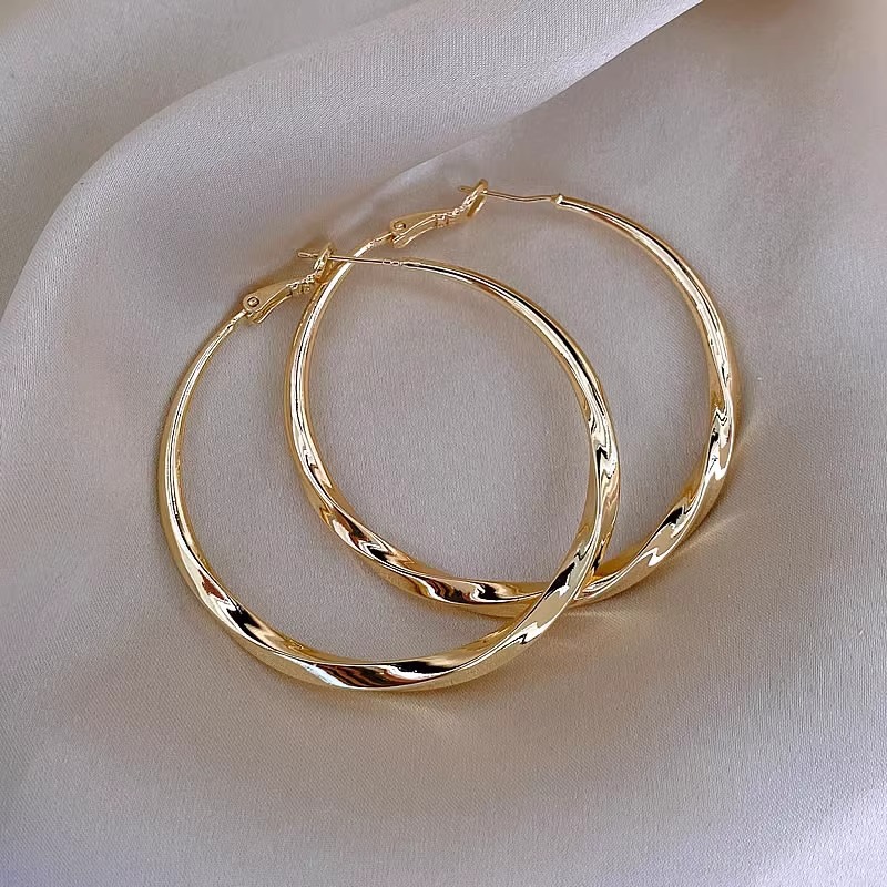 5cm gold earrings 0481