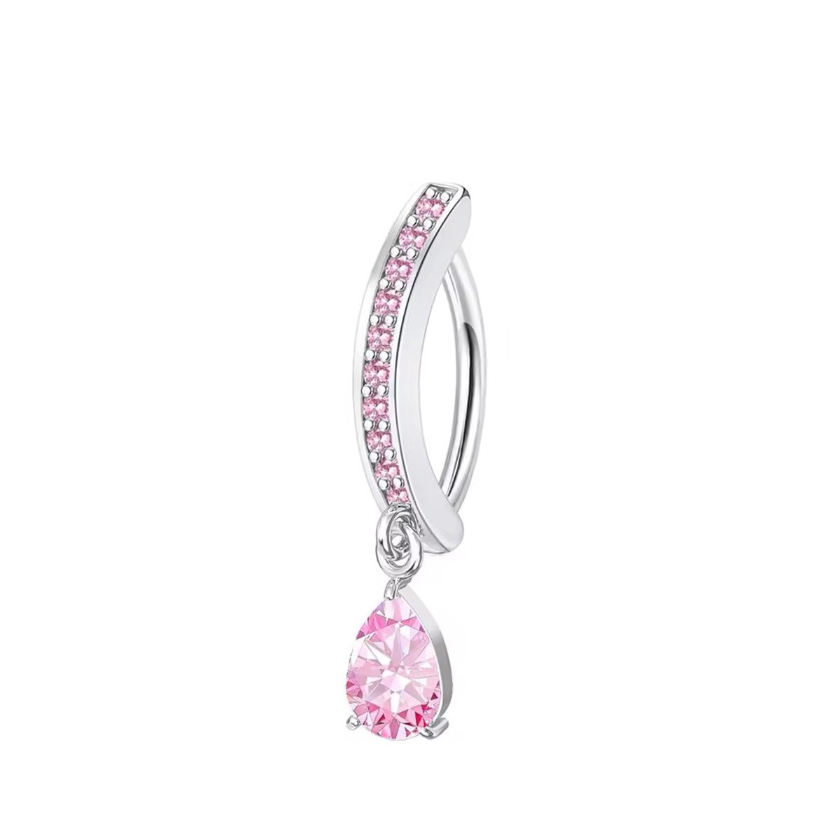 Pink water drops
