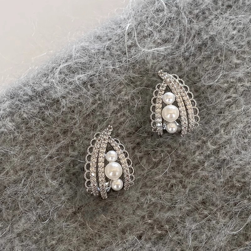 Silver earrings 1209
