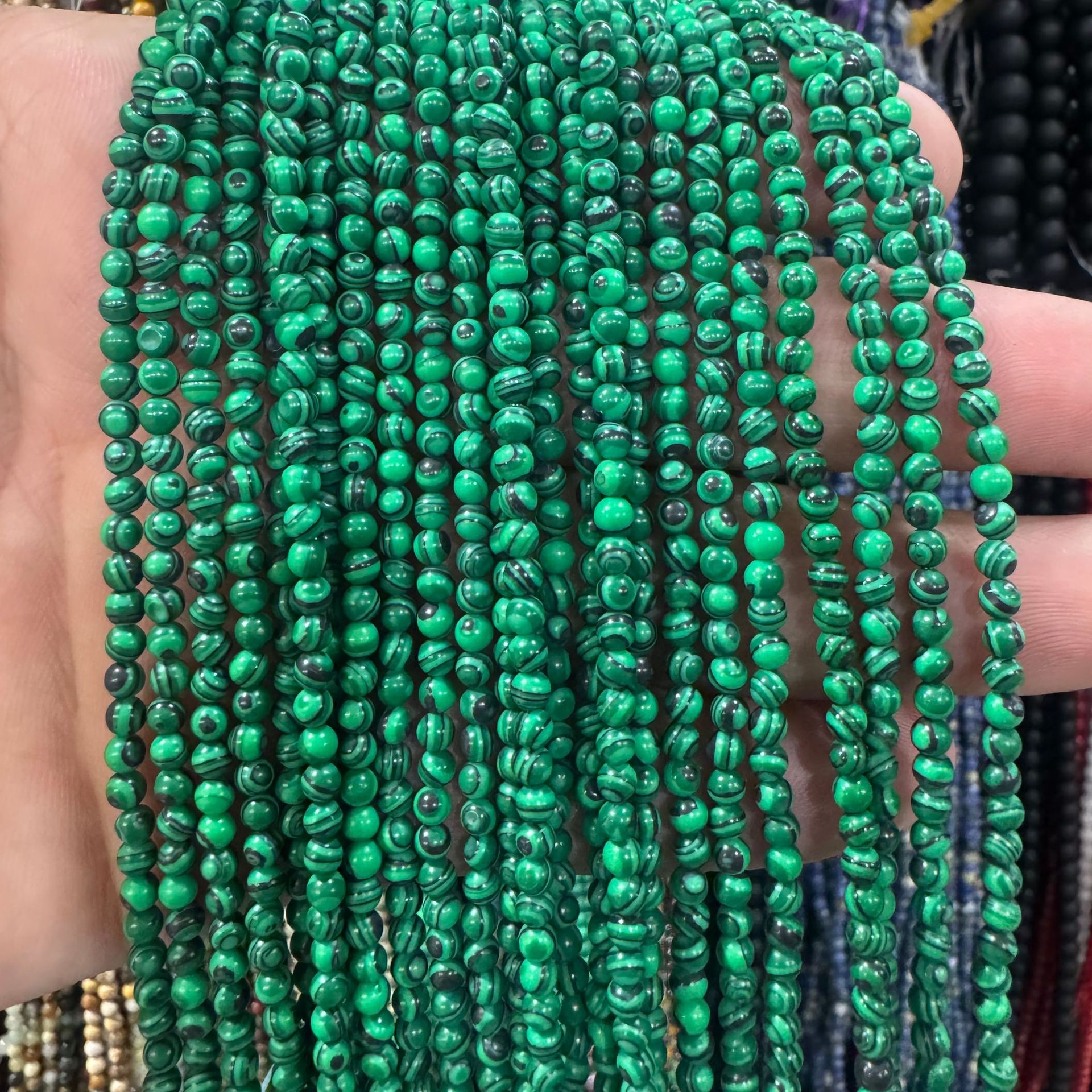 Synthetic malachite