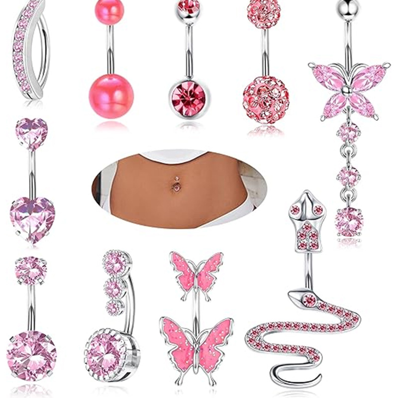 Pink 10-piece set
