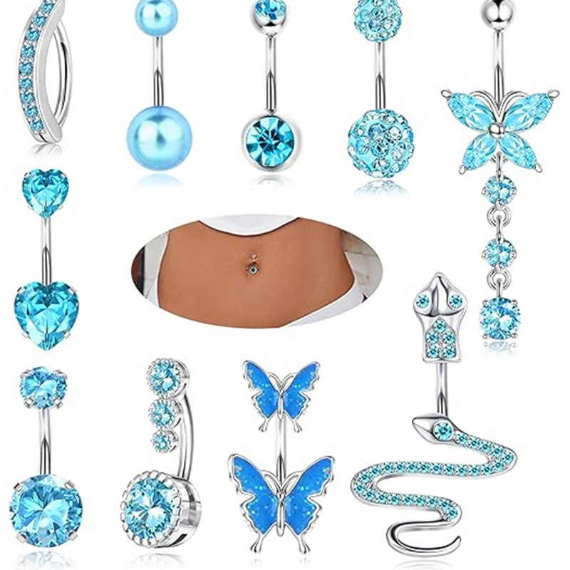 Lake blue 10-piece set