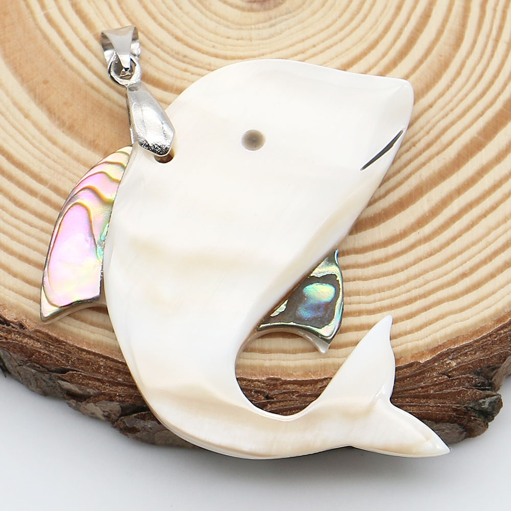 Dolphin pendant 44x56mm
