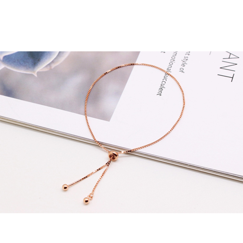 rose gold color plated