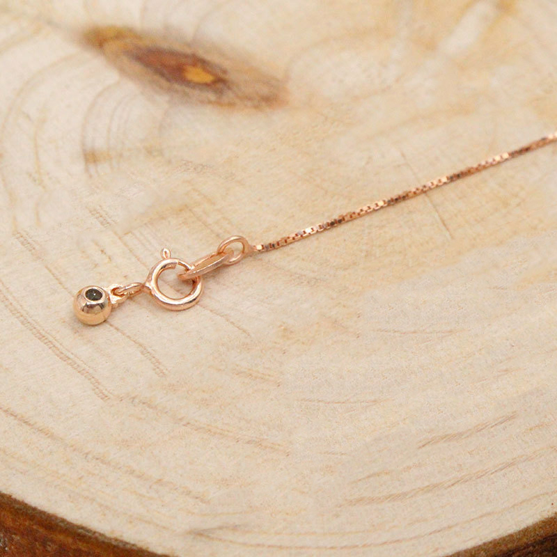 rose gold color plated