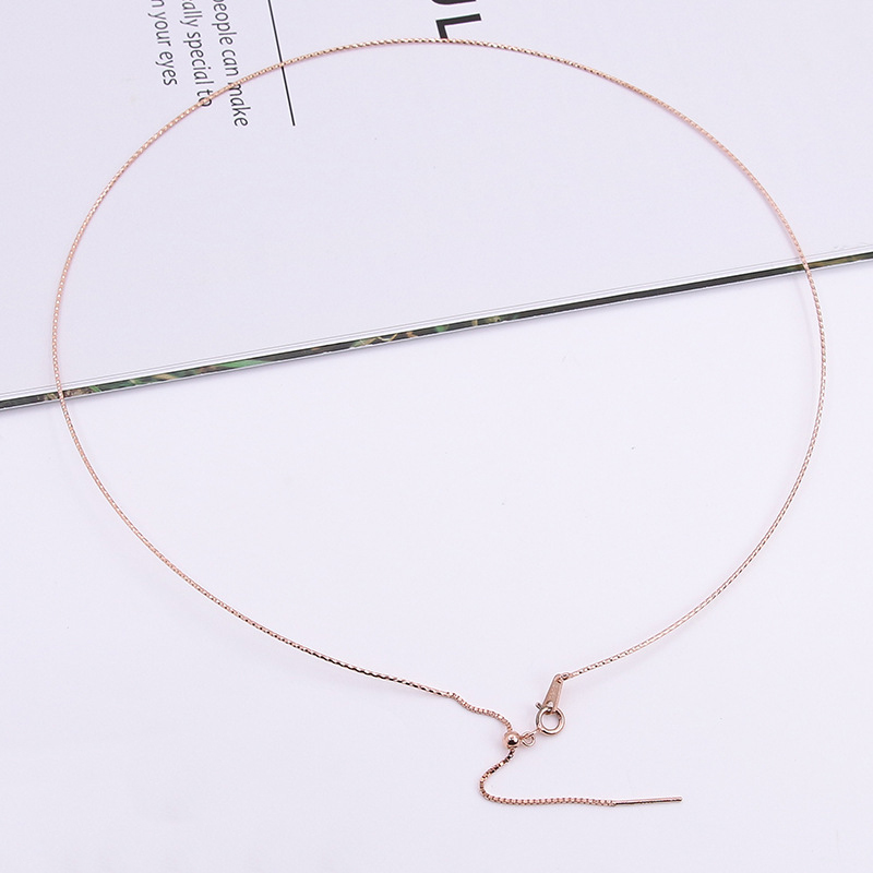 rose gold color plated