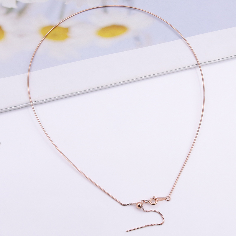 rose gold color plated