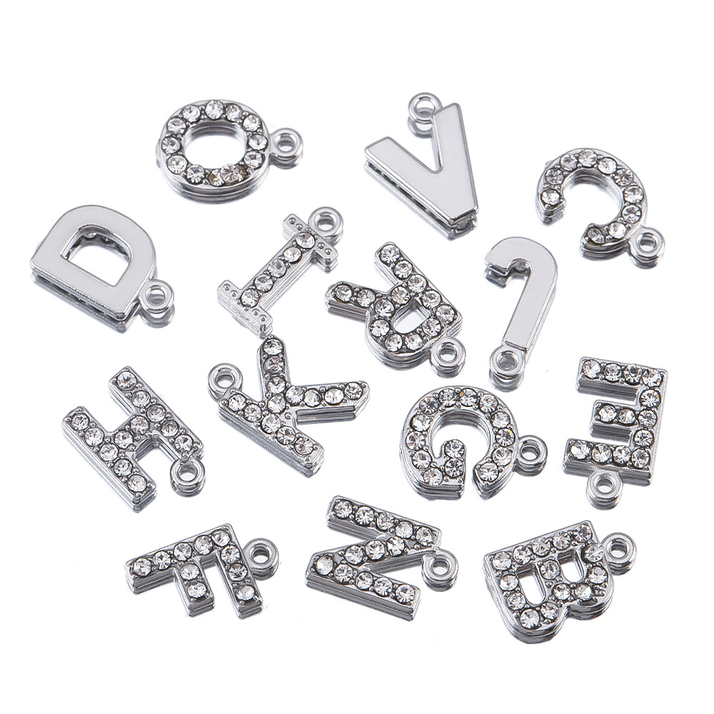 Steel color white diamond