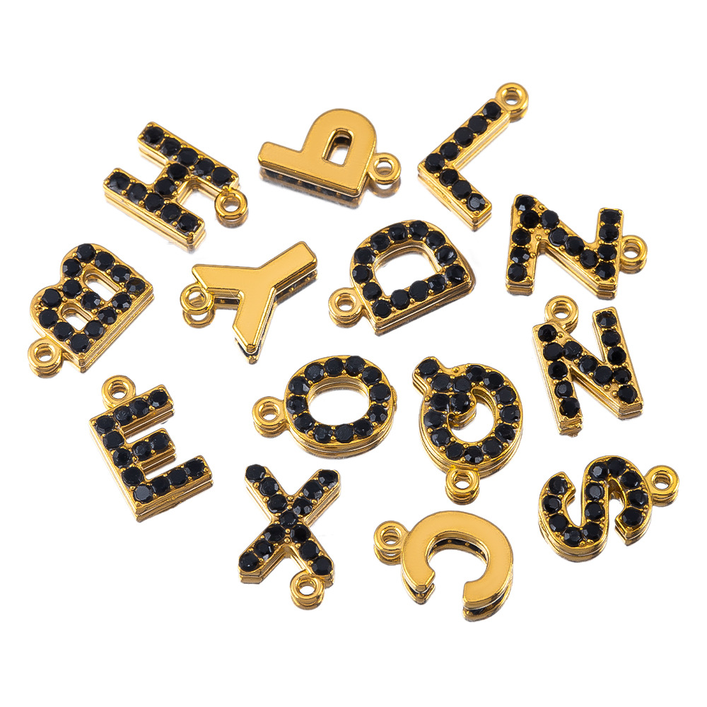 Golden black diamond