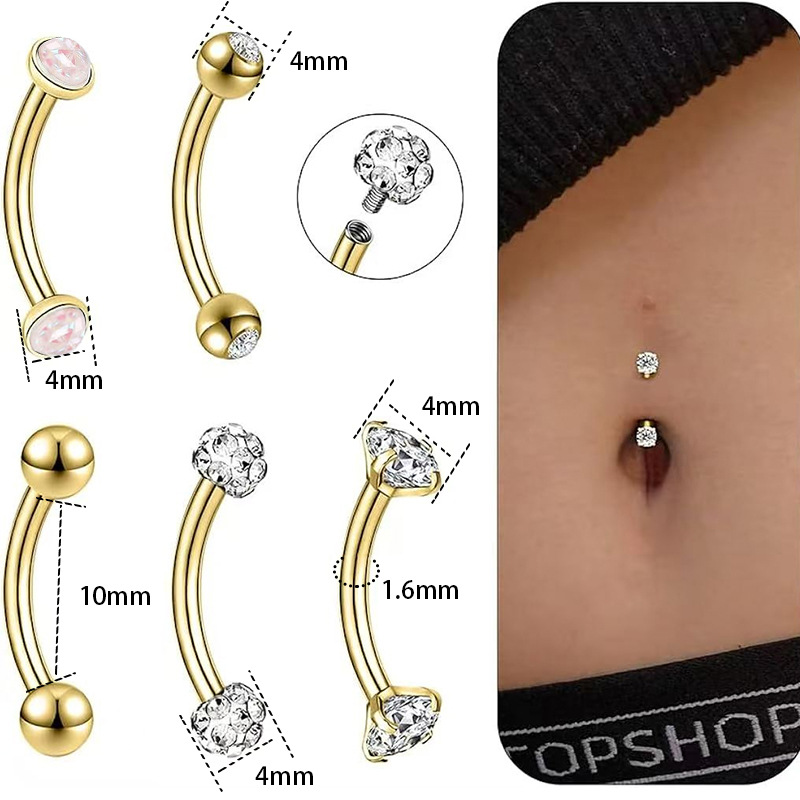 Fake opal style 2 10mm 5-piece set