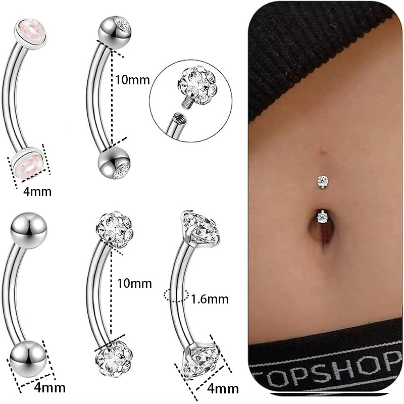 Fake opal style four 10mm 5-piece set