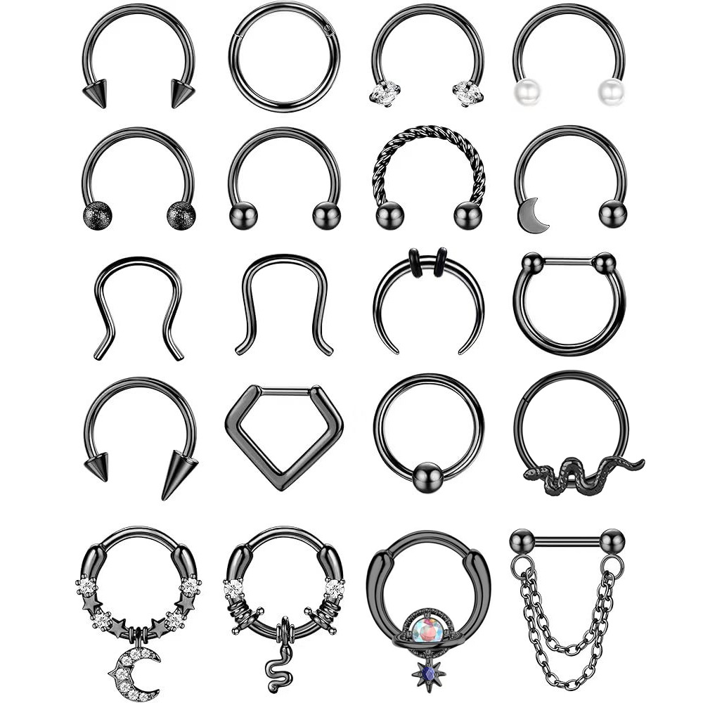 Black 20-piece set