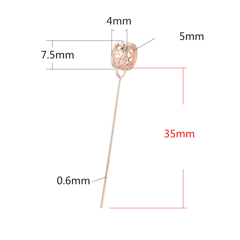 KTJ07-Long Rose Gold