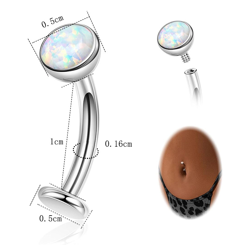 A silver real opal