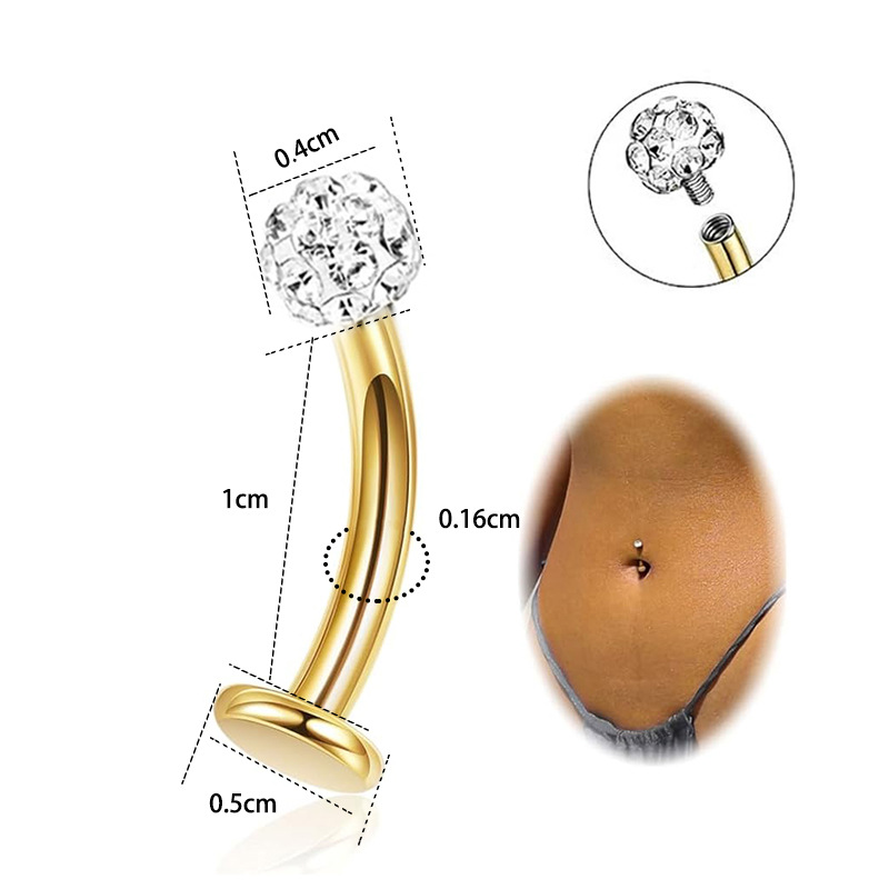 One golden pole and white shambhala