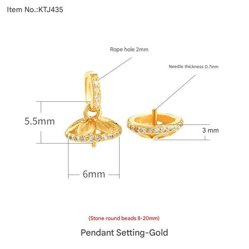 KTJ435-Yellow Gold