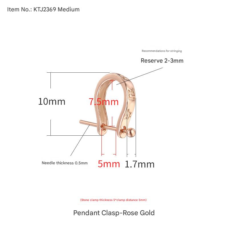 KTJ2369-Rose Gold Medium