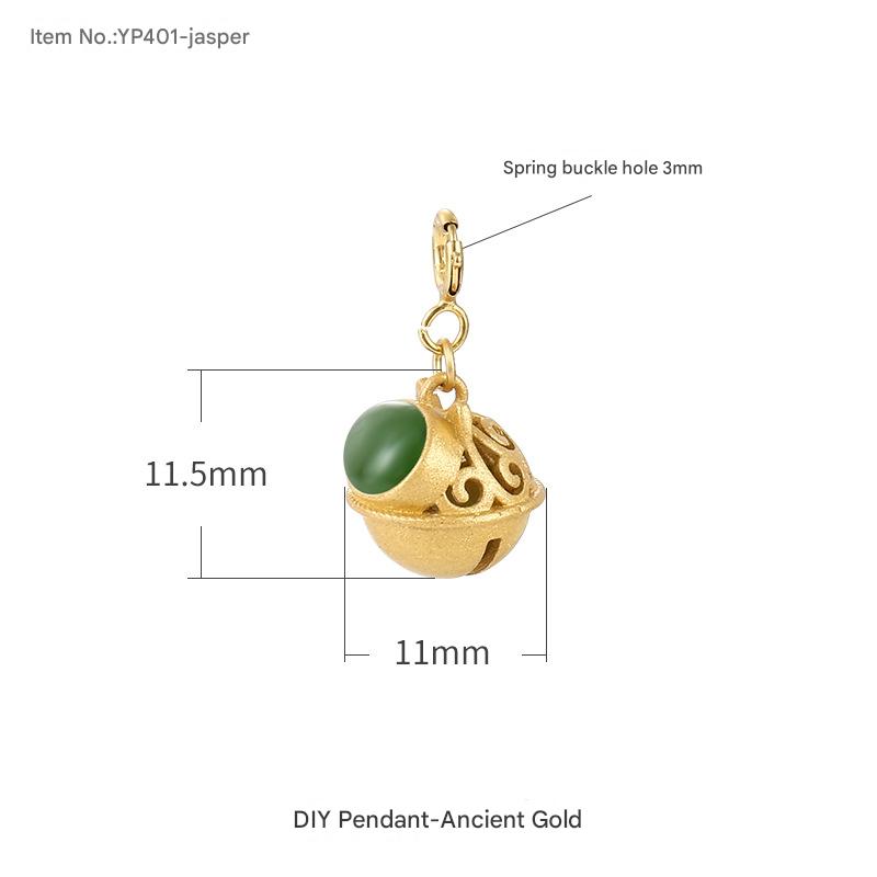 YP401-Ancient French Gold and Jasper
