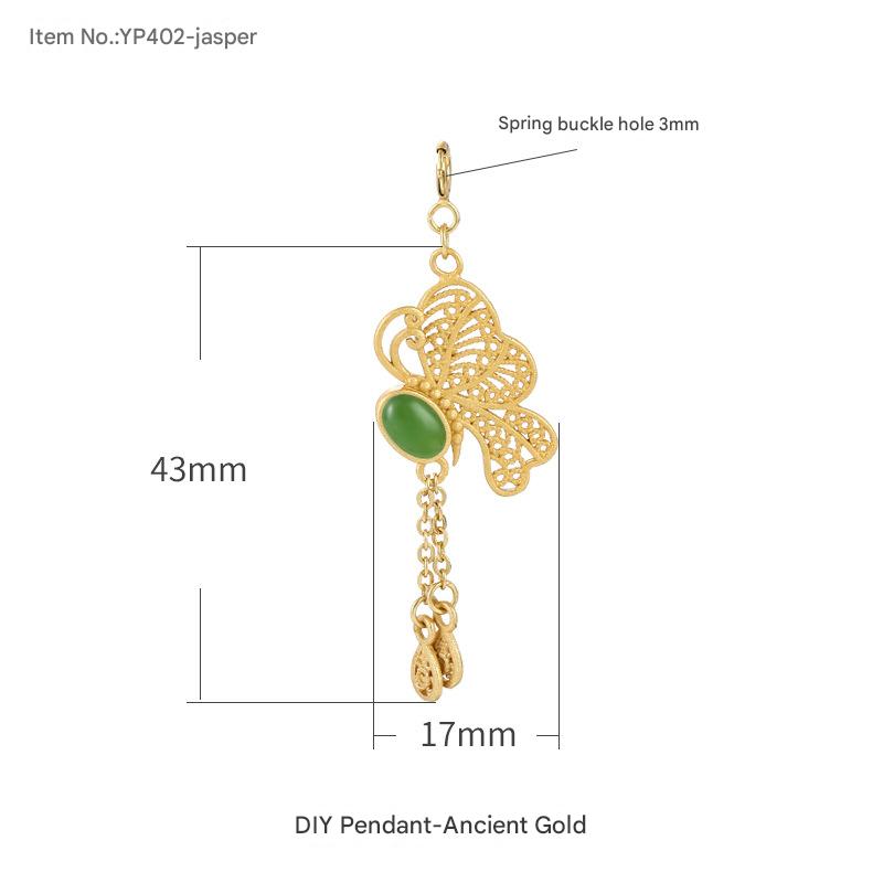 YP402-Ancient French Gold and Jasper