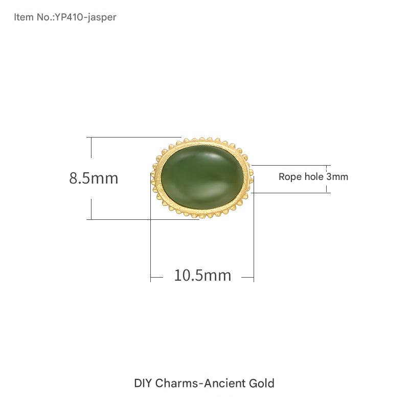 YP410-Ancient French Gold and Jasper
