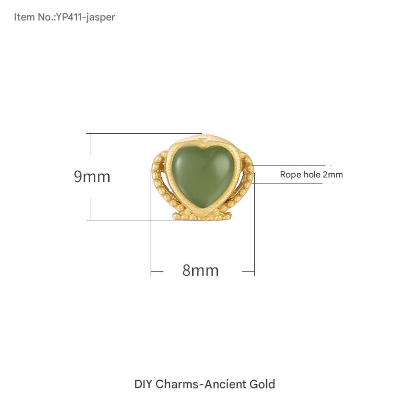 YP411-Ancient French Gold and Jasper