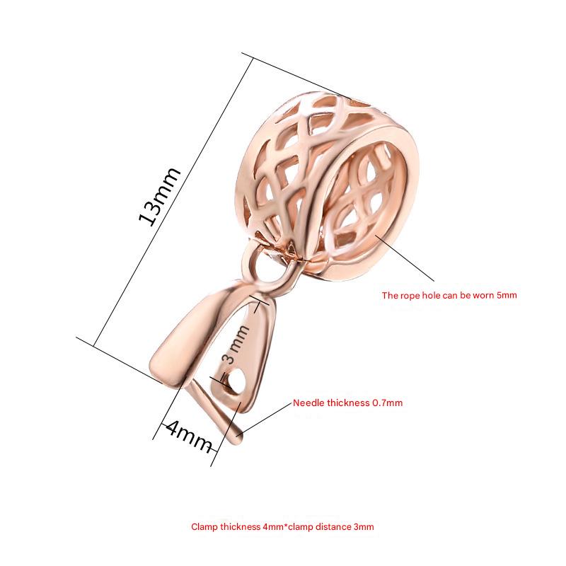 KTJ07 short rose gold