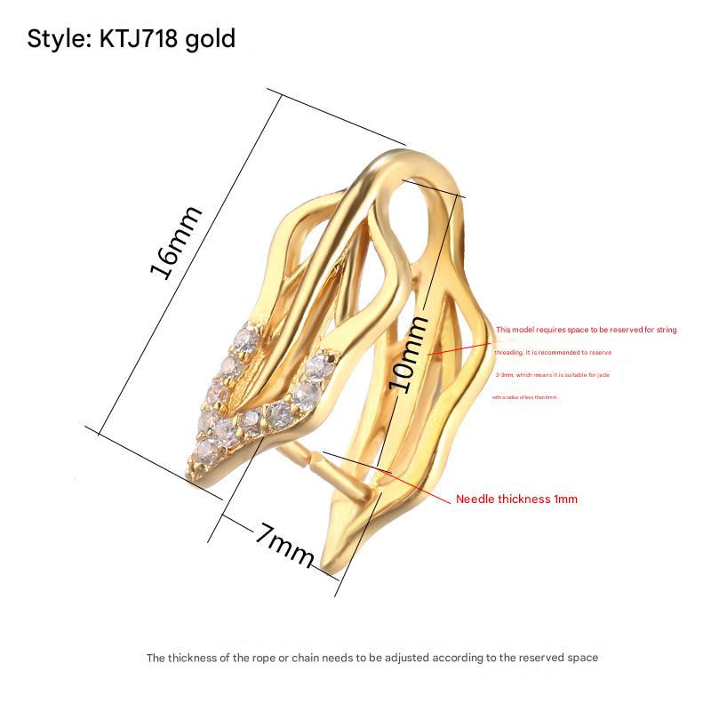 KTJ718 Yellow Gold