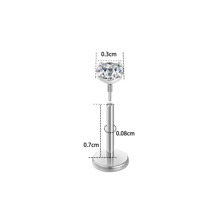 0.8*7*3mm silver