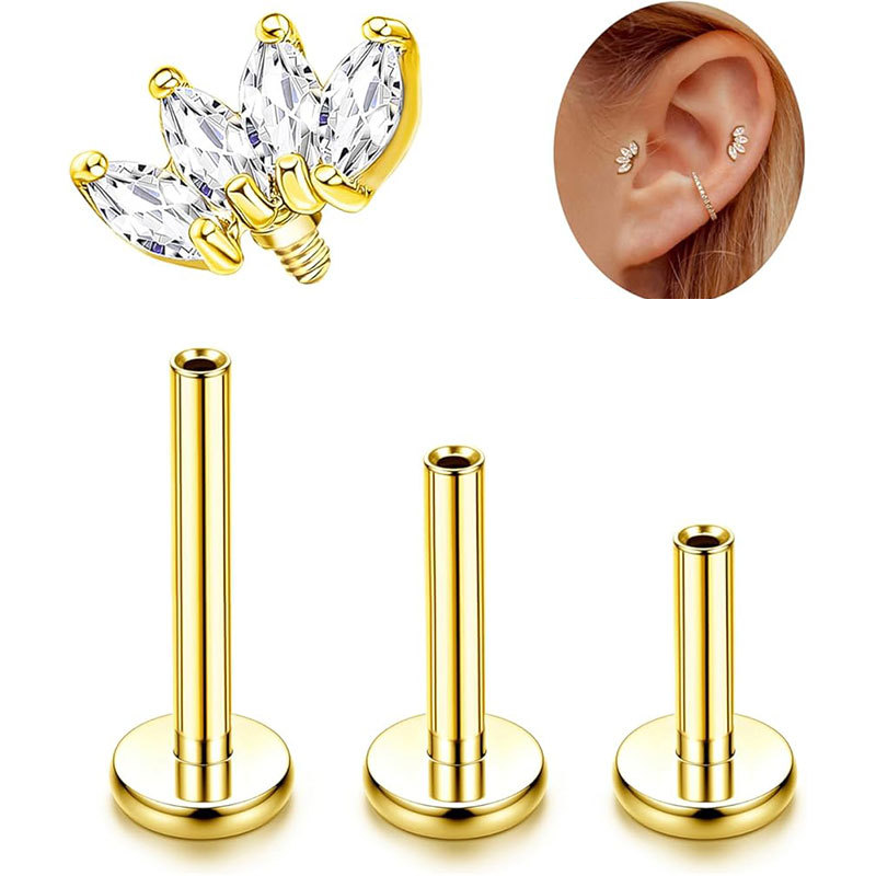 G23 titanium gold 3-piece set