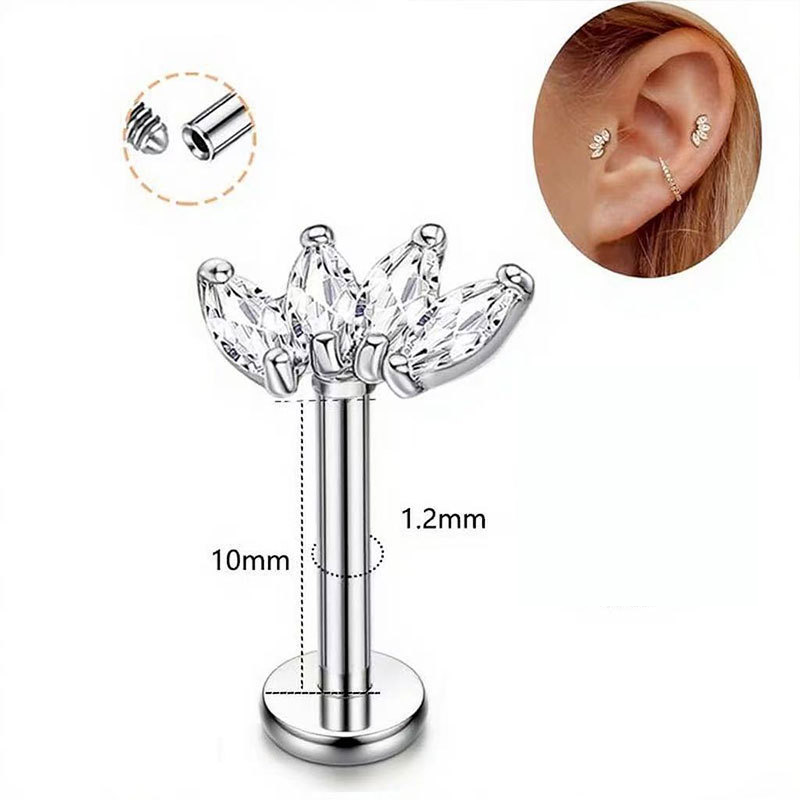 G23 titanium 10mm silver one