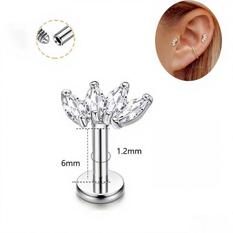 G23 titanium 6mm silver one