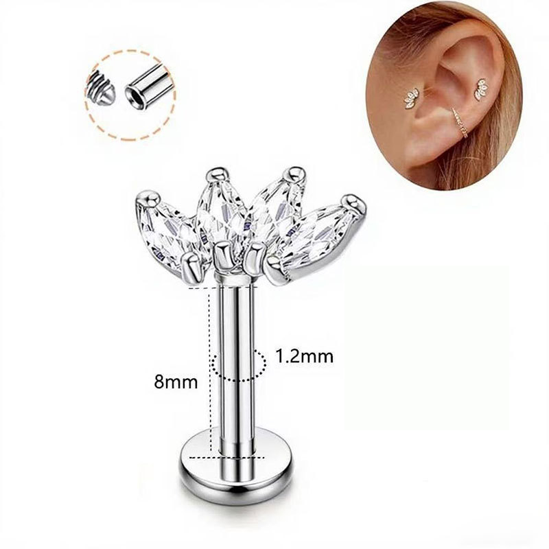 G23 titanium 8mm silver one