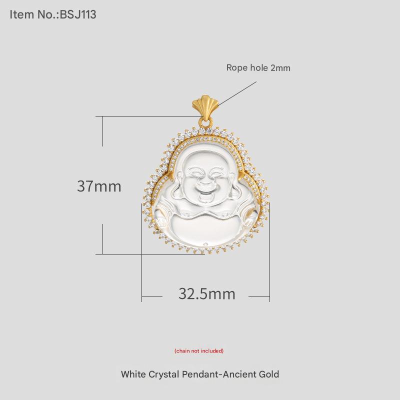 BSJ113-ancient gold pendant