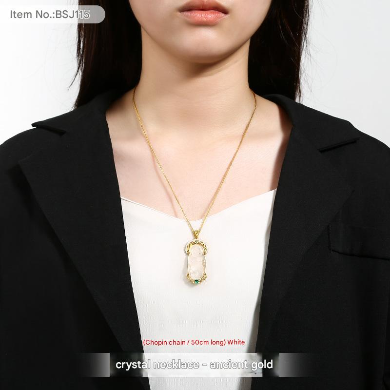 BSJ115-ancient gold chain 50cm