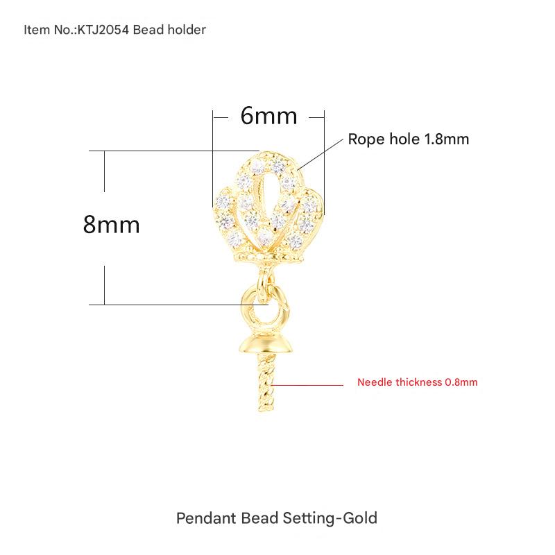 KTJ2054 Gold Bead