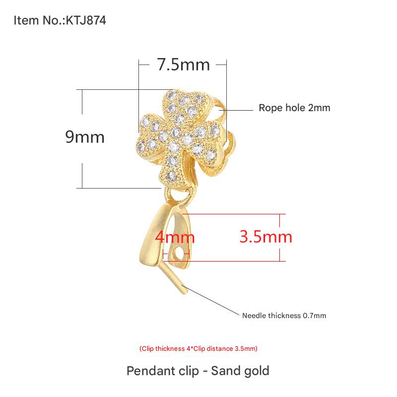 Ktj874-ancient gold {clamp thickness 4*clamp distance 3.5mm}