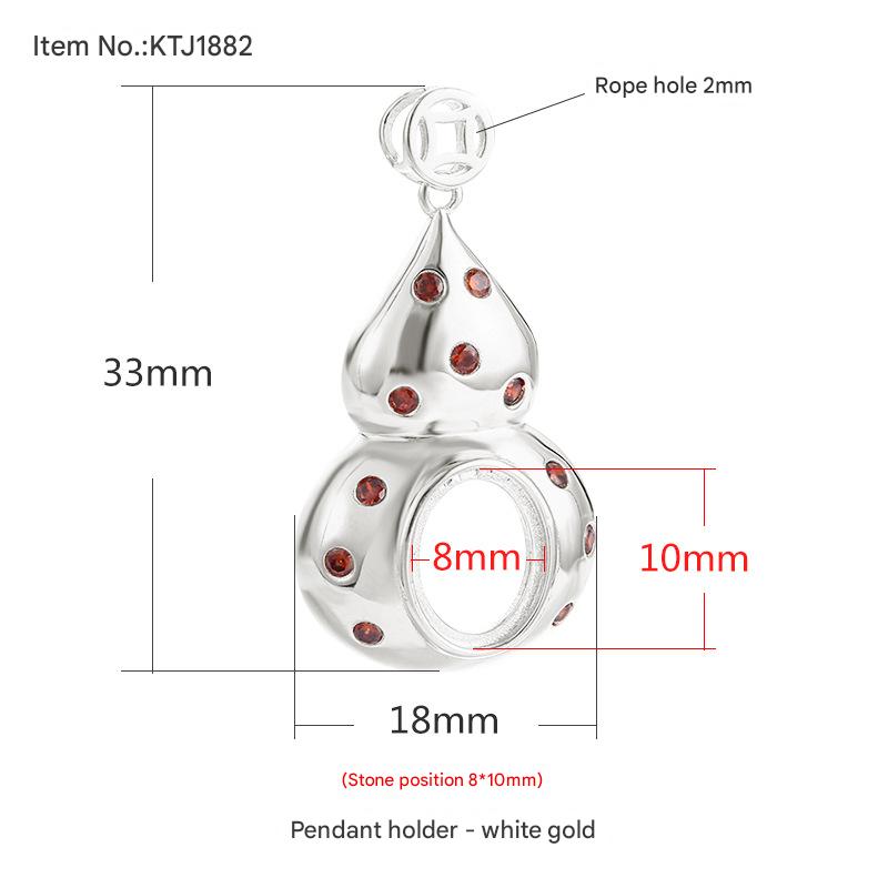 KTJ1882 White Gold 8*10