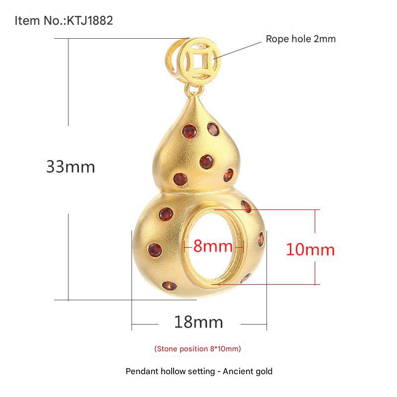 Ktj1882-ancient gold 8*10