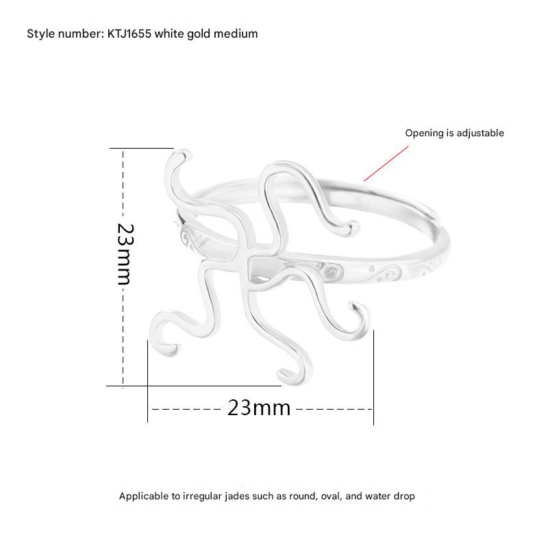 KTJ1655-white gold-medium